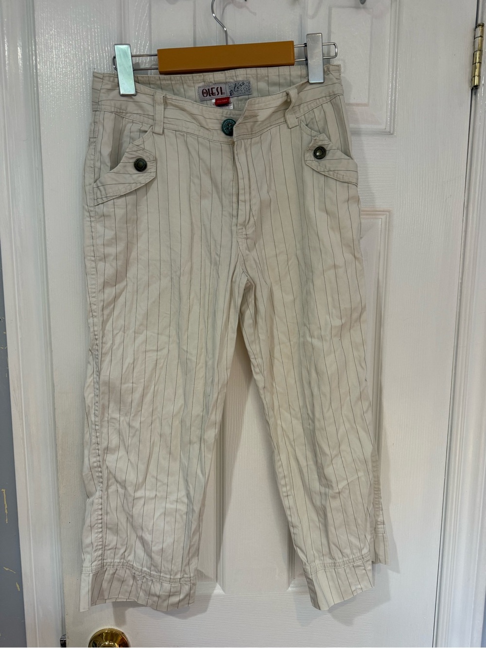 Pinstripe Capris